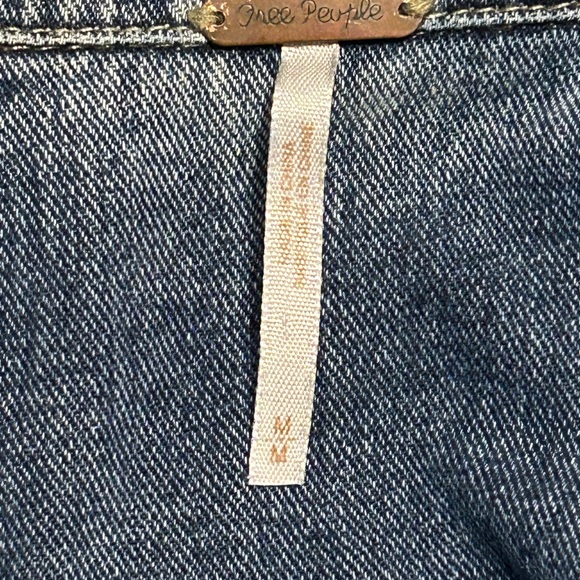 Free People hooded denim jacket M - Picture 7 of 7